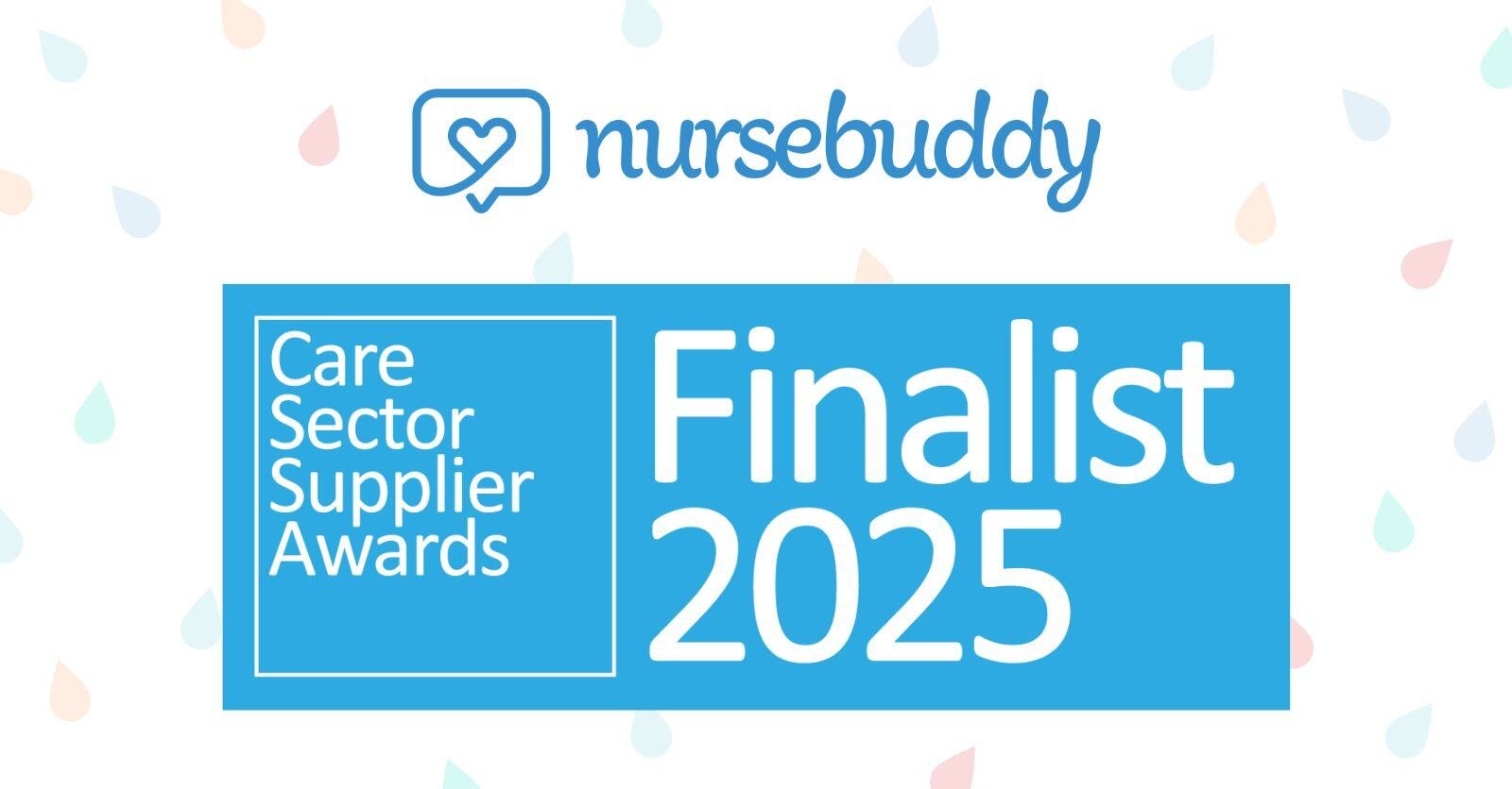 Nursebuddy is a finalist in the 2025 Care Sector Supplier Awards