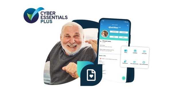 Nursebuddy is Cyber Essentials Plus certified