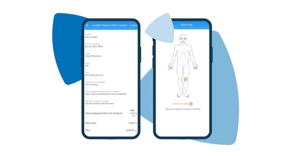 In-app incident reporting from Nursebuddy